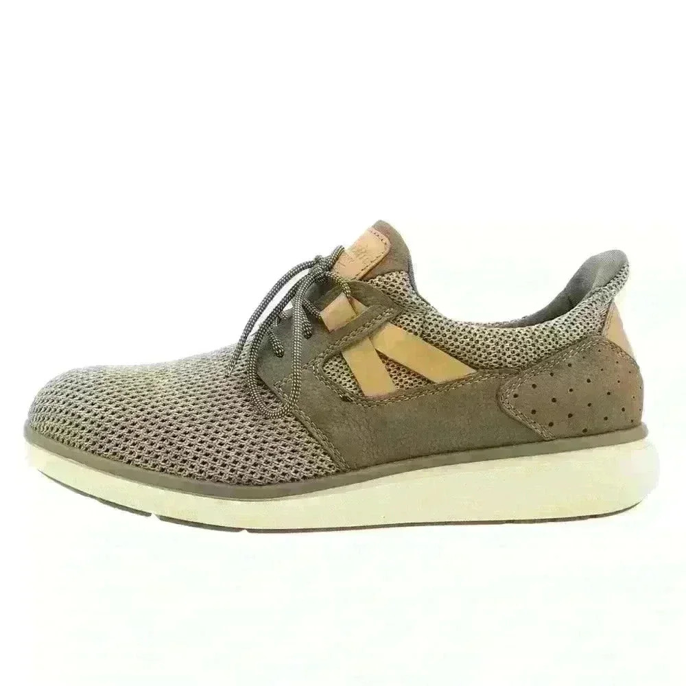 Florsheim N6316 Mens Grey Adventure Safety Toe Casual Work Shoes Size 9.5